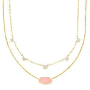 Dolly Parton x Kendra Gold  Elisa Convertible Butterfly Multi Strand Necklace